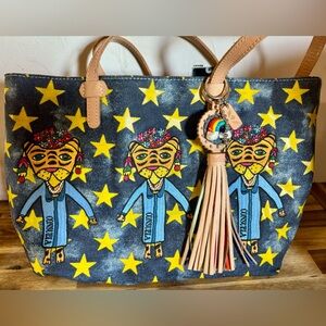 Consuela Rawr Easy Tote/Bag Charm